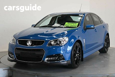 Blue 2014 Holden Commodore Sedan SS-V