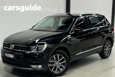 Black 2016 Volkswagen Tiguan Wagon 110 TDI Comfortline