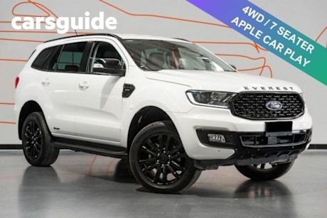 White 2021 Ford Everest Wagon Sport (4WD)