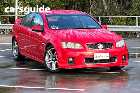Red 2012 Holden Commodore Sedan SV6