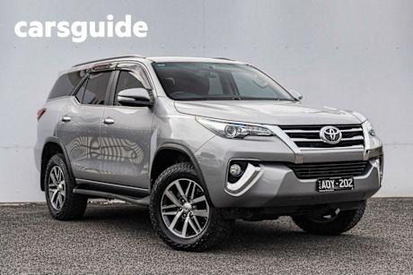 Silver 2017 Toyota Fortuner Wagon Crusade