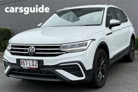 White 2024 Volkswagen Tiguan Wagon 110TSI Life DSG Allspace
