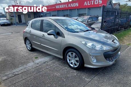 Gold 2011 Peugeot 308 Hatchback XSE HDI