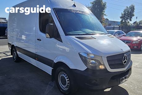 White 2014 Mercedes-Benz Sprinter Commercial