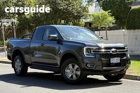 Grey 2024 Ford Ranger Super Cab Utility XLT 2.0 (4X4)