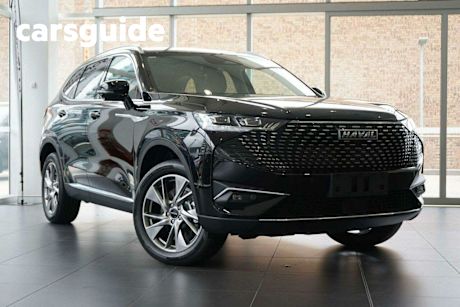 Black 2025 GWM Haval H6 Wagon Ultra Hybrid