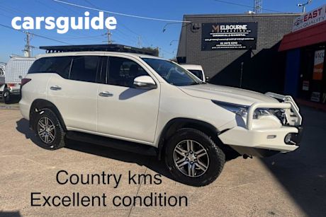 White 2017 Toyota Fortuner Wagon GXL