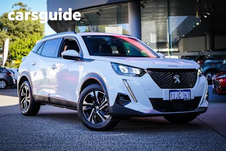 White 2021 Peugeot 2008 Wagon Allure