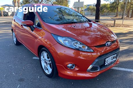 Orange 2011 Ford Fiesta Hatchback Zetec