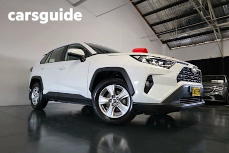 White 2020 Toyota RAV4 Wagon GX (2WD)