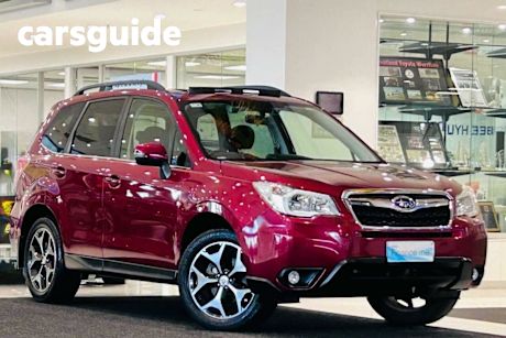 Red 2015 Subaru Forester Wagon 2.5I-S