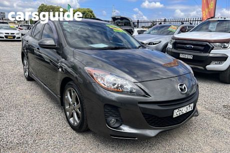 Grey 2011 Mazda Mazda3 Sedan