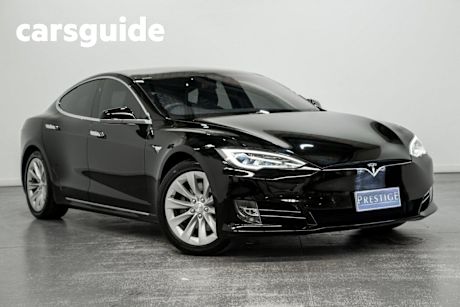 Black 2019 Tesla Model S Sedan Long Range