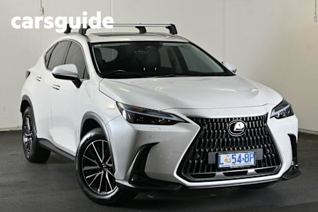 White 2023 Lexus NX350H Wagon Luxury Hybrid AWD