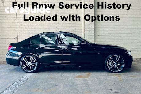 Black 2015 BMW 340I Sedan M-Sport