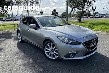 Silver 2015 Mazda 3 Hatchback SP25 Astina