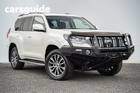 White 2022 Toyota Landcruiser Prado Wagon Kakadu