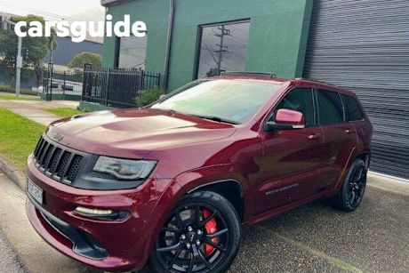 Red 2016 Jeep Grand Cherokee Wagon SRT
