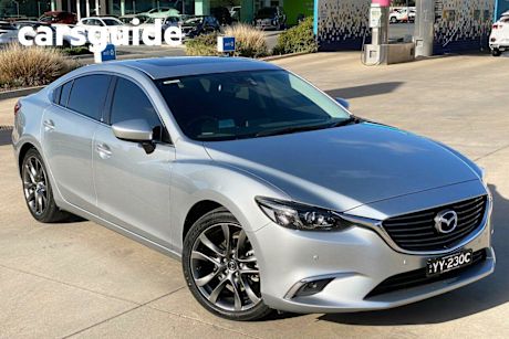 Silver 2015 Mazda 6 Sedan GT