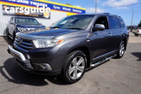 Grey 2011 Toyota Kluger Wagon KX-S (4X4)