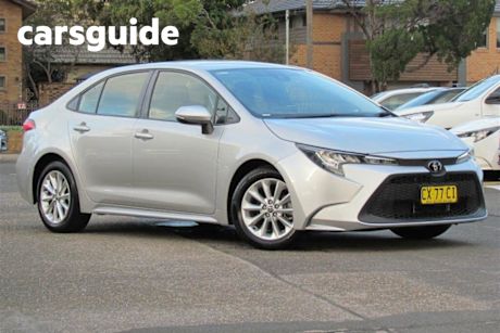 Silver 2020 Toyota Corolla Sedan Ascent Sport