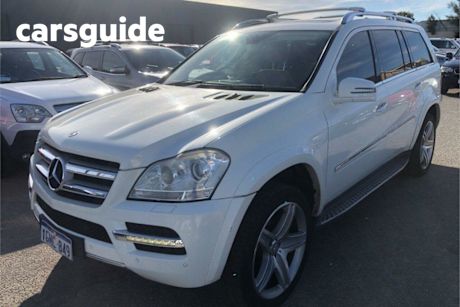 White 2012 Mercedes-Benz GL450 Wagon CDI Luxury
