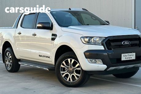 White 2018 Ford Ranger Dual Cab Pick-up Wildtrak 3.2 (4X4)