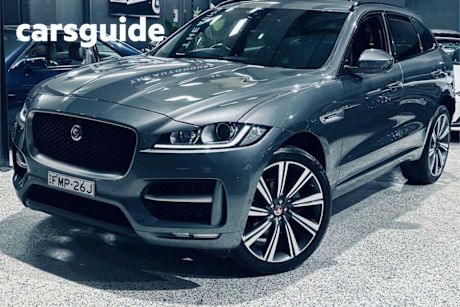 Grey 2019 Jaguar F-Pace Wagon 20D R-Sport RWD (132KW)