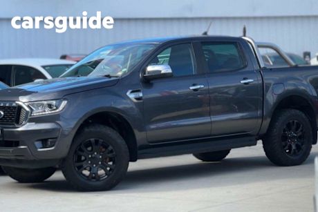 Grey 2022 Ford Ranger Double Cab Pick Up XLT 3.2 (4X4)