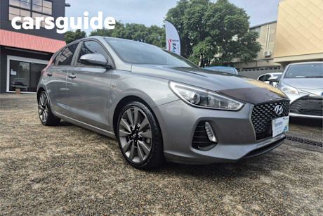 Grey 2017 Hyundai I30 Hatchback SR