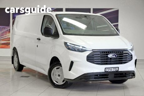 White 2023 Ford Transit Custom Van 320L (lwb)