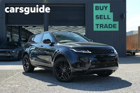 Black 2020 Land Rover Range Rover Evoque Wagon D150 S (110KW)