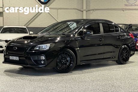 Black 2015 Subaru WRX Sedan