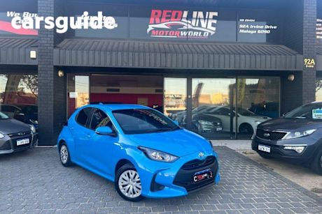 Blue 2021 Toyota Yaris Hatch ASCENT SPORT MXPA10R