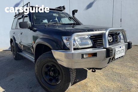 Blue 2001 Nissan Patrol Wagon ST (4X4)