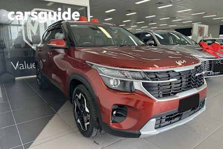 Orange 2022 Kia Seltos Wagon Sport+ (fwd)
