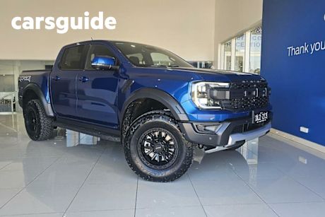 Blue 2024 Ford Ranger Double Cab Pick Up Raptor 3.0 (4X4)