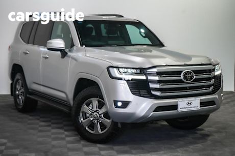 Silver 2023 Toyota Landcruiser Wagon LC300 VX (4X4)