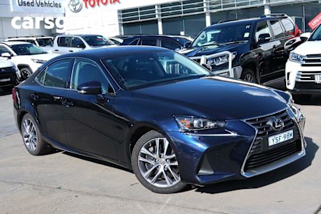 Blue 2018 Lexus IS300 Sedan