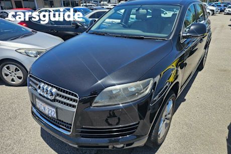 Black 2007 Audi Q7 Wagon 3.0 TDI Quattro
