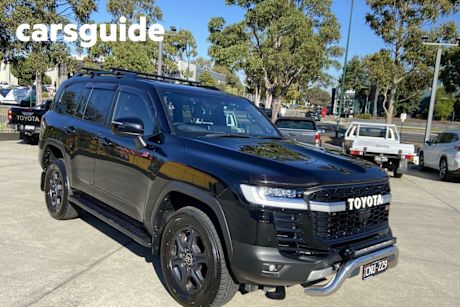 Black 2023 Toyota Landcruiser Wagon LC300 GR-S (4X4)
