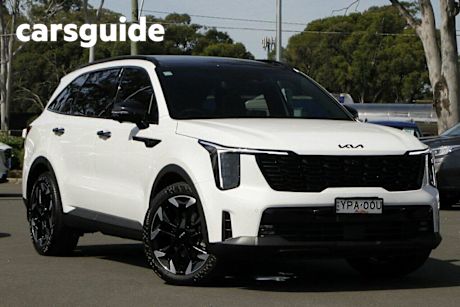 White 2024 Kia Sorento Wagon GT-Line 7 Seat