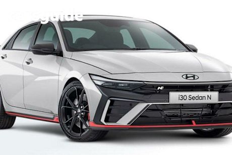 White 2024 Hyundai I30 Sedan N Premium With Sunroof