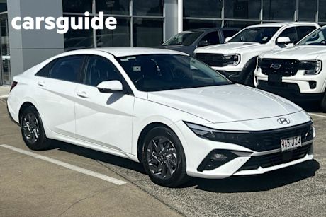 White 2023 Hyundai I30 Sedan (BEV)