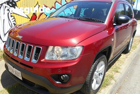 Red 2012 Jeep Compass Wagon Sport (4X2)