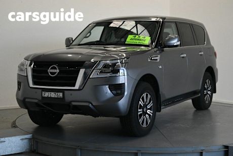 Grey 2024 Nissan Patrol Wagon TI