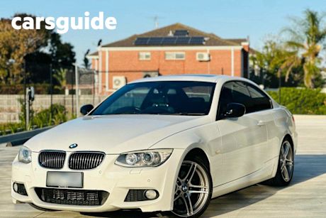 White 2012 BMW 3 Coupe 20d