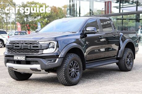 Black 2022 Ford Ranger Double Cab Pick Up Raptor 3.0 (4X4)