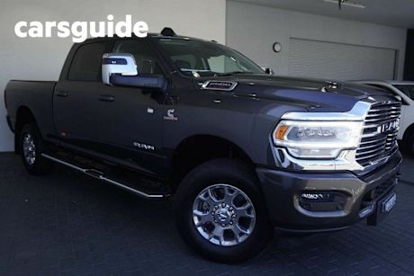 Grey 2023 Ram 2500 Ute Tray Laramie Crew Cab
