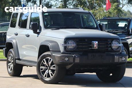 Grey 2025 GWM Tank 300 Wagon Ultra Hybrid